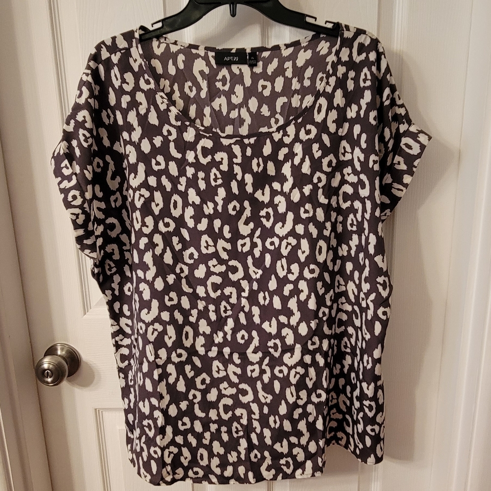 Leopard Design Top